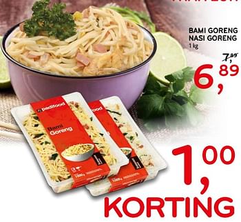 Promoties Bami goreng nasi goreng - Huismerk - C&B - Geldig van 27/11/2019 tot 10/12/2019 bij C&B