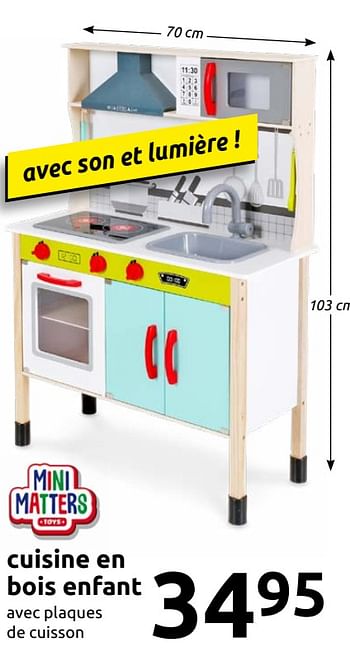 Fauteuil koper generatie Huismerk - Action Cuisine en bois enfant - Promotie bij Action