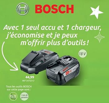 Promotions Batterie - Bosch - Valide de 04/12/2019 à 30/12/2019 chez BricoPlanit