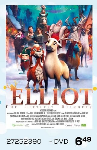Promotions Elliot the little reindeer - Produit maison - Supra Bazar - Valide de 03/12/2019 à 07/01/2020 chez Supra Bazar
