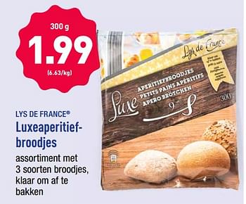 Promoties Luxeaperitiefbroodjes - Huismerk - Aldi - Geldig van 02/12/2019 tot 07/12/2019 bij Aldi