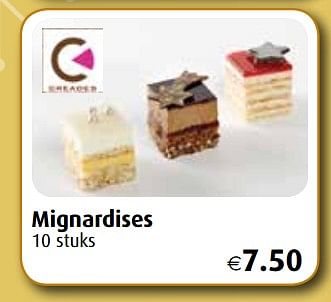 Promoties Mignardises - Huismerk - Aronde - Geldig van 25/11/2019 tot 31/12/2019 bij Aronde