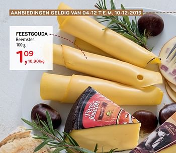 Promoties Feestgouda beemster - Beemster - Geldig van 04/12/2019 tot 10/12/2019 bij Alvo