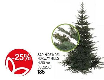 Promoties Sapin de noël norway hills - Huismerk - Oh'Green - Geldig van 27/11/2019 tot 08/12/2019 bij Oh'Green
