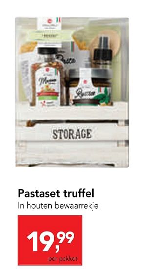 Promoties Pastaset truffel - Huismerk - Makro - Geldig van 04/12/2019 tot 17/12/2019 bij Makro