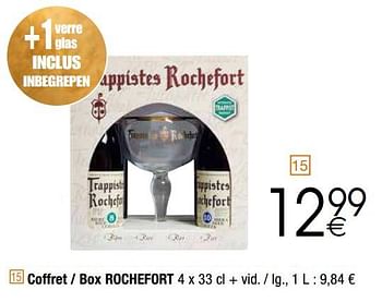Promoties Coffret - box rochefort - Rochefort - Geldig van 03/12/2019 tot 24/12/2019 bij Cora