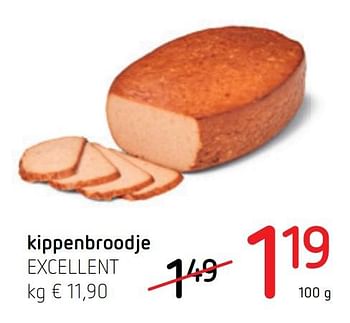 Promoties Kippenbroodje excellent - Excellent - Geldig van 05/12/2019 tot 18/12/2019 bij Spar (Colruytgroup)