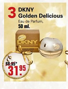 Promoties Dkny golden delicious eau de parfum - DKNY - Geldig van 04/12/2019 tot 28/12/2019 bij De Online Drogist