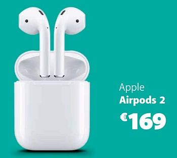 Promoties Apple airpods 2 - Apple - Geldig van 05/12/2019 tot 06/01/2020 bij Base