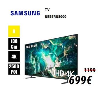 Promotions Samsung tv ue55ru8000 - Samsung - Valide de 01/12/2019 à 31/12/2019 chez Direct Electro