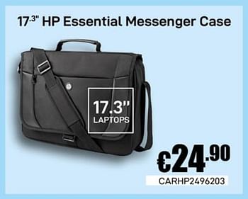 Promoties 17.3 hp essential messenger case - HP - Geldig van 02/12/2019 tot 02/01/2020 bij Compudeals