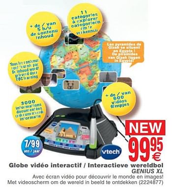 VTech - Globe interactif avec videos - Genius XL