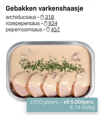 Promoties Gebakken varkenshaasje - Huismerk - Buurtslagers - Geldig van 06/12/2019 tot 02/01/2020 bij Buurtslagers