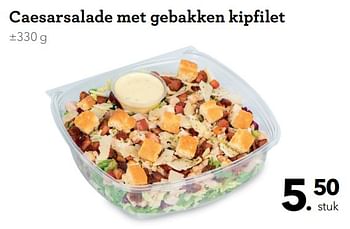 Promoties Caesarsalade met gebakken kipfilet - Huismerk - Buurtslagers - Geldig van 06/12/2019 tot 02/01/2020 bij Buurtslagers