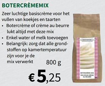 Promoties Botercrèmemix - Huismerk - Horta - Geldig van 04/12/2019 tot 15/12/2019 bij Horta