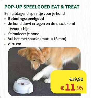 Promoties Pop-up speelgoed eat + treat - Huismerk - Horta - Geldig van 04/12/2019 tot 15/12/2019 bij Horta