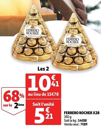 Promo Ferrero rocher ferrero chez Auchan