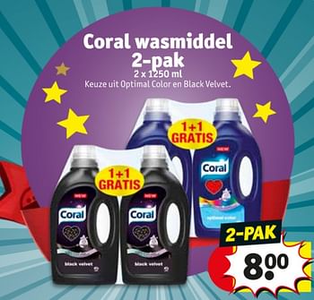Promoties Coral wasmiddel - Coral - Geldig van 09/12/2019 tot 15/12/2019 bij Kruidvat