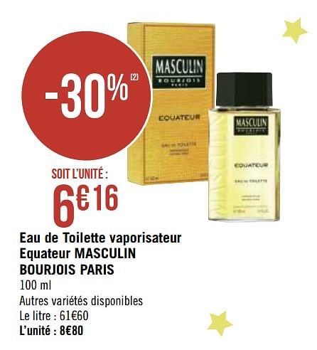 parfum equateur bourjois