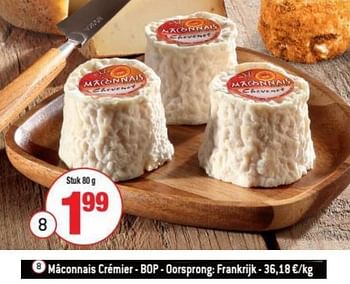 Produit Maison Match Maconnais Cremier Bop En Promotion Chez Match