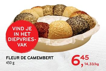Promotions Fleur de camembert - Produit maison - Alvo - Valide de 18/12/2019 à 31/12/2019 chez Alvo