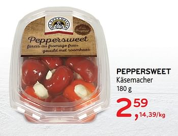 Promoties Peppersweet käsemacher - Die Kasemacher - Geldig van 18/12/2019 tot 31/12/2019 bij Alvo