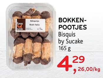 Promoties Bokkenpootjes bisquis by sucake - Sucake - Geldig van 18/12/2019 tot 31/12/2019 bij Alvo