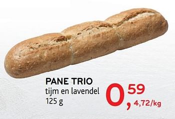 Promoties Pane trio tijm en lavendel - Huismerk - Alvo - Geldig van 18/12/2019 tot 31/12/2019 bij Alvo