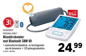 Fysica Grootste Warmte SilverCrest Silvercrest personal care bloeddrukmeter met bluetooth sbm 69 -  Promotie bij Lidl