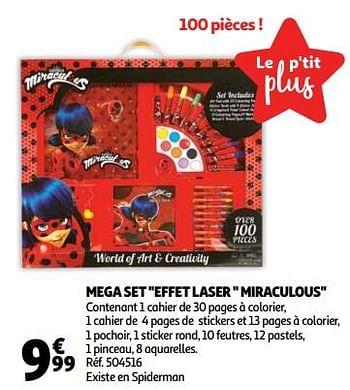 Miraculous Mega Set En Promotion Chez Auchan Ronq