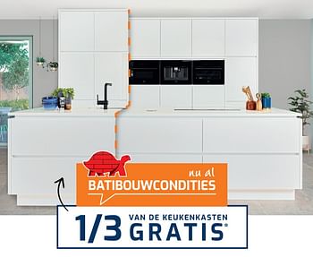 Ruwe olie Derde Ver weg Huismerk - Dovy Keukens 1-3 van de keukenkasten gratis - Promotie bij Dovy  Keukens