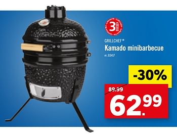 Vete Uitbreiden Gedeeltelijk Grill Chef Kamado minibarbecue - Promotie bij Lidl