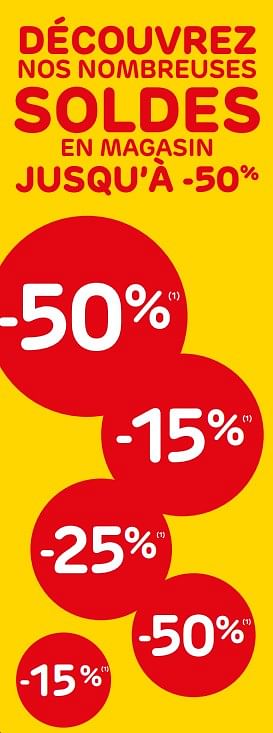 Promotions Découvrez nos nombreuses soldes en magasin jusqu`à -50% - Produit maison - BricoPlanit - Valide de 02/01/2020 à 27/01/2020 chez BricoPlanit