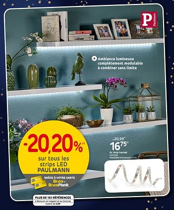 Promotions Strip yourled - Produit maison - BricoPlanit - Valide de 02/01/2020 à 27/01/2020 chez BricoPlanit