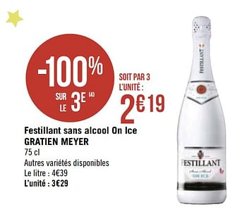 Festillant Rouge Sans Alcool - Festillant
