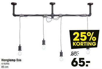 Promoties Hanglamp eos - Huismerk - Kwantum - Geldig van 13/01/2020 tot 26/01/2020 bij Kwantum