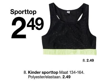 Zeeman discount sportkleding kind