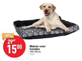Promoties Matras voor honden - Huismerk - Trafic  - Geldig van 03/01/2020 tot 31/01/2020 bij Trafic