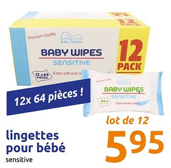 Baby Needs Lingettes Pour Bebe En Promotion Chez Action