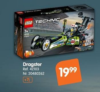 Promotions Dragster - Lego - Valide de 09/01/2020 à 31/03/2020 chez Fun