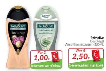 Promoties Palmolive douchegel - Palmolive - Geldig van 02/01/2020 tot 31/01/2020 bij Intermarche