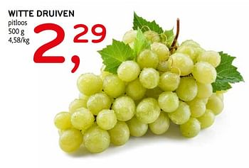 Promoties Witte druiven - Huismerk - C&B - Geldig van 08/01/2020 tot 21/01/2020 bij C&B