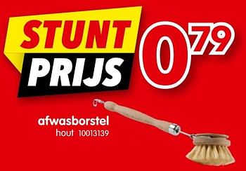 Promoties Afwasborstel - Huismerk - Yess - Geldig van 07/01/2020 tot 31/01/2020 bij yess!