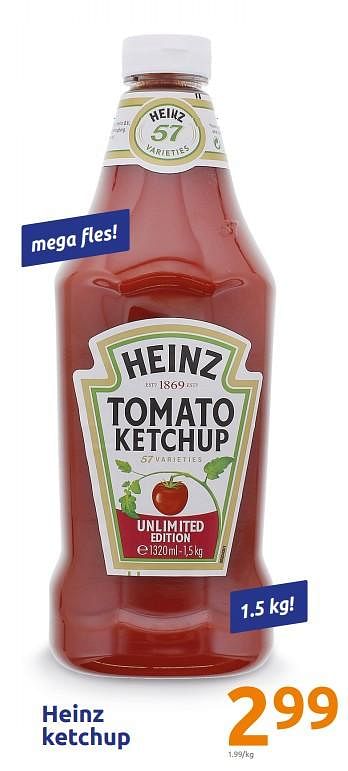 Promoties Heinz ketchup - Heinz - Geldig van 15/01/2020 tot 21/01/2020 bij Action