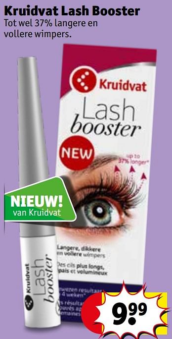 Promoties Kruidvat lash booster - Huismerk - Kruidvat - Geldig van 14/01/2020 tot 26/01/2020 bij Kruidvat