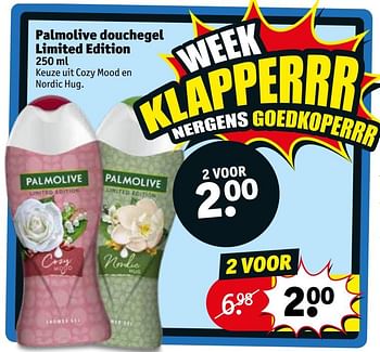 Promoties Palmolive douchegel limited edition - Palmolive - Geldig van 14/01/2020 tot 26/01/2020 bij Kruidvat