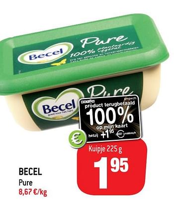 Promoties Becel pure - Becel - Geldig van 15/01/2020 tot 21/01/2020 bij Match
