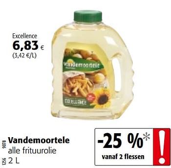 Promoties Vandemoortele alle frituurolie - Vandemoortele - Geldig van 15/01/2020 tot 28/01/2020 bij Colruyt