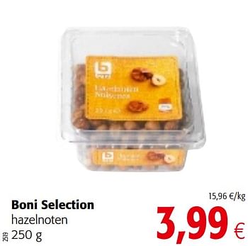 Promoties Boni selection hazelnoten - Boni - Geldig van 15/01/2020 tot 28/01/2020 bij Colruyt