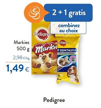 Promotions Pedigree markies - Pedigree - Valide de 15/01/2020 à 28/01/2020 chez OKay